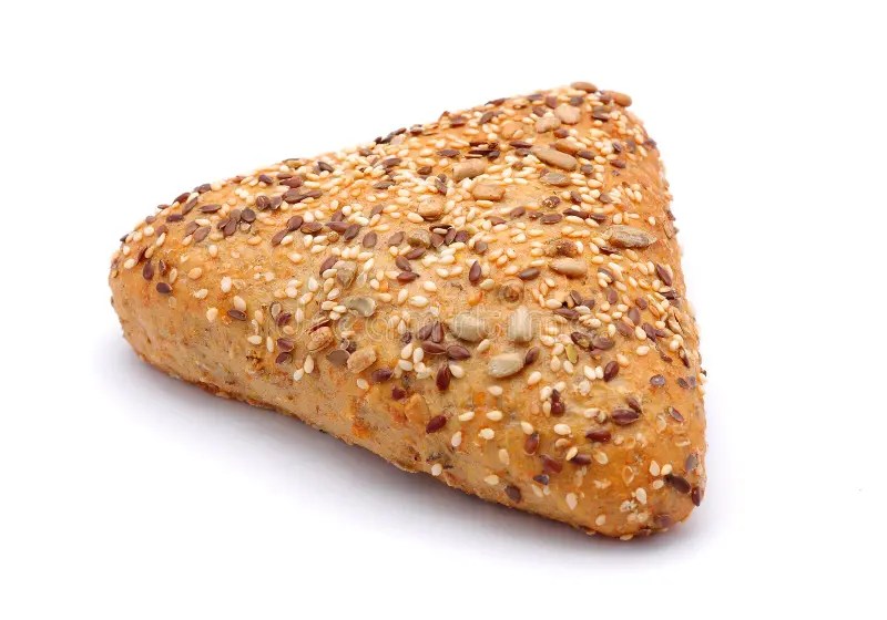 Triangle bread stock photo. Image of nutrition, german 13879572