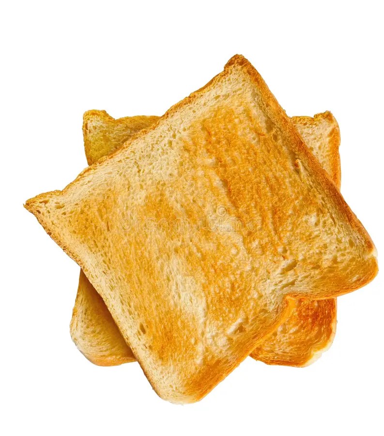 Two bread slice toasts stock image. Image of food, meal 25313417
