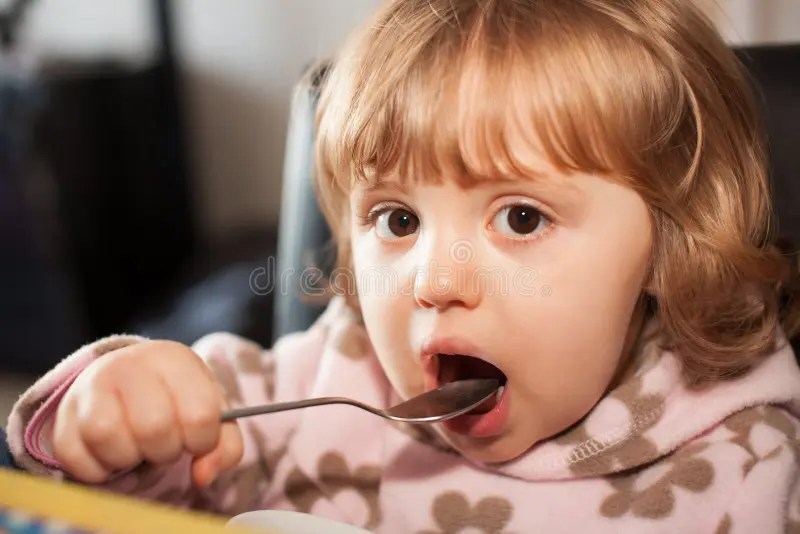 Using spoon stock photo. Image of devouring, food, eating 37578874
