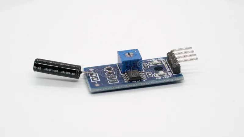 Vibration Sensor Electronic Component. Electronics Diy