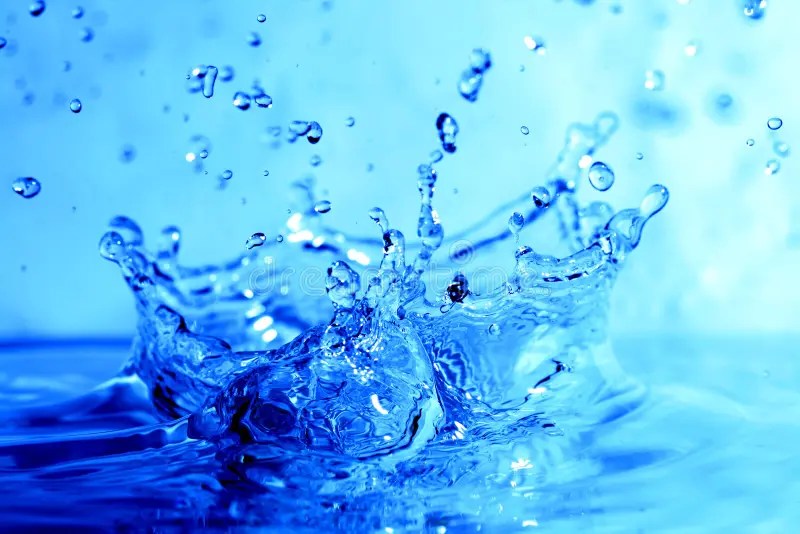 Crystal Clear Water Splash stock illustration. Illustration of