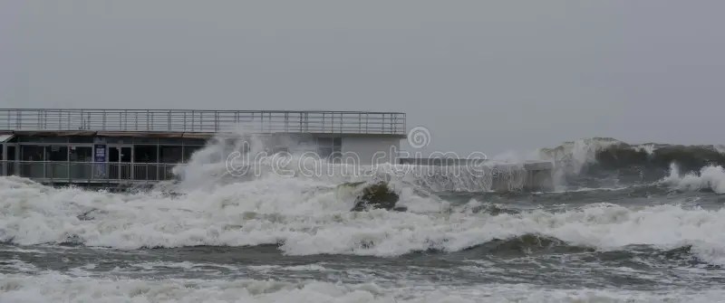 WEATHER in KOLOBRZEG stock photo. Image of coastn, climate 240634856