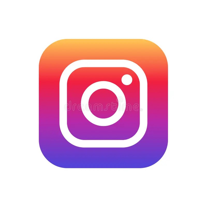 Instagram Logo Editorial Vector Illustration Editorial