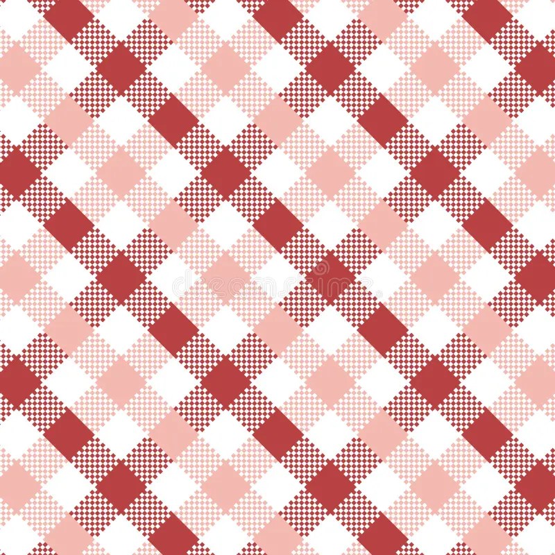Red Gingham pattern. stock illustration. Illustration of check 153397997