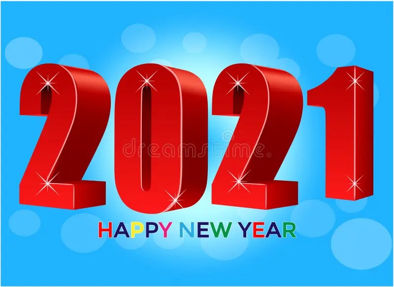 2021 New Year. Vector Flat daily Calendar Icon. Date and Time, Day