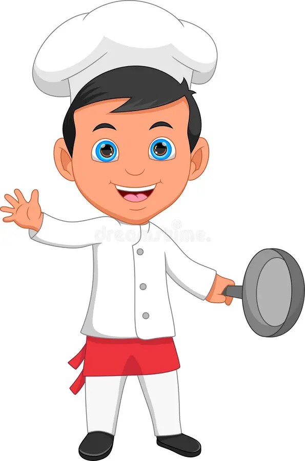 Chef Man Frying Pan Stock Illustrations 564 Chef Man Frying Pan Stock