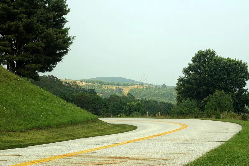 Windy Road stock image. Image of landscape, lanes, winding 213945