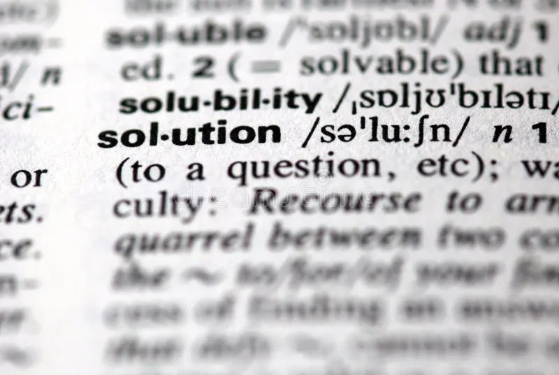 Solution Definition & Meaning Dictionary.com