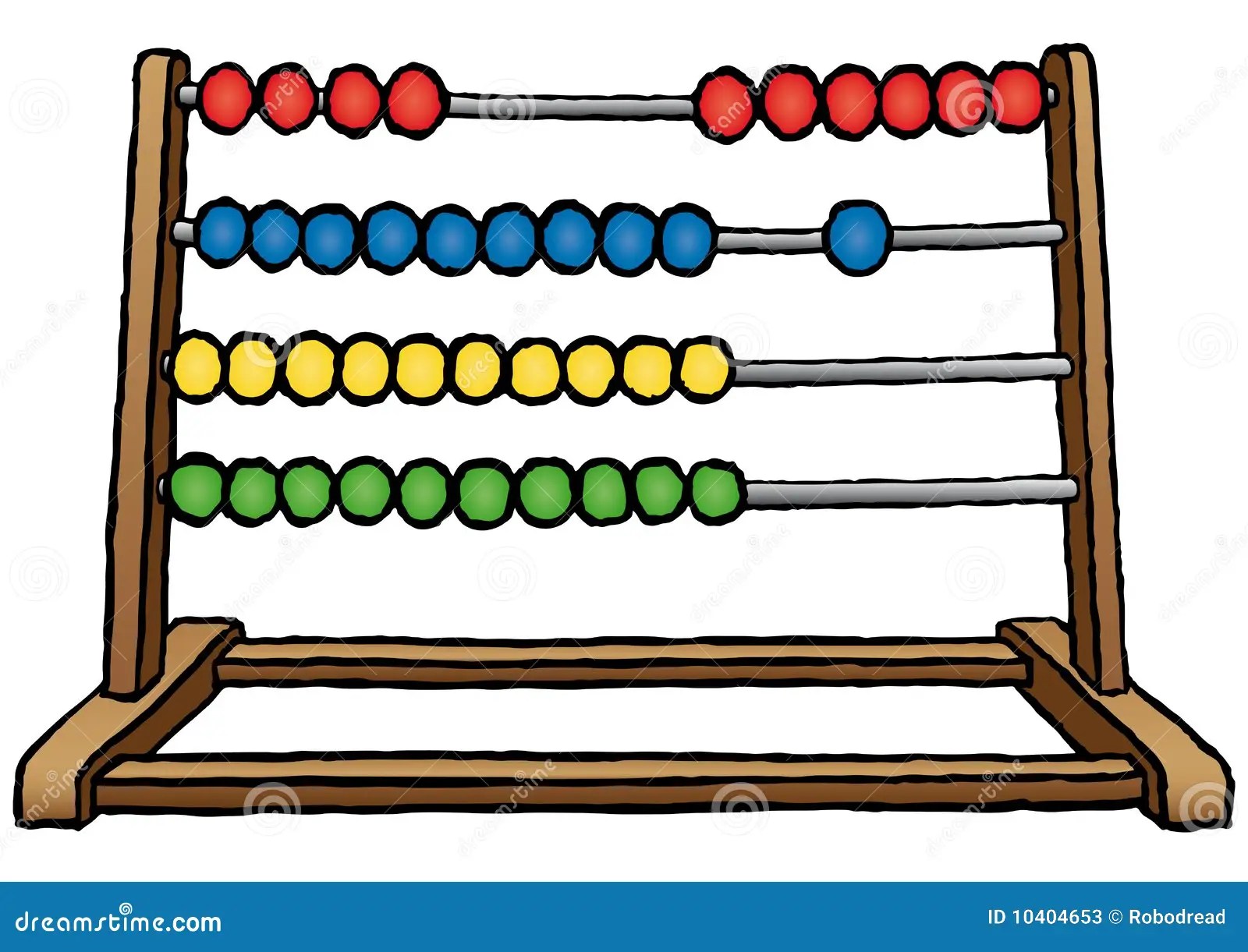 Abacus (vector) stock vector. Illustration of calculation 10404653