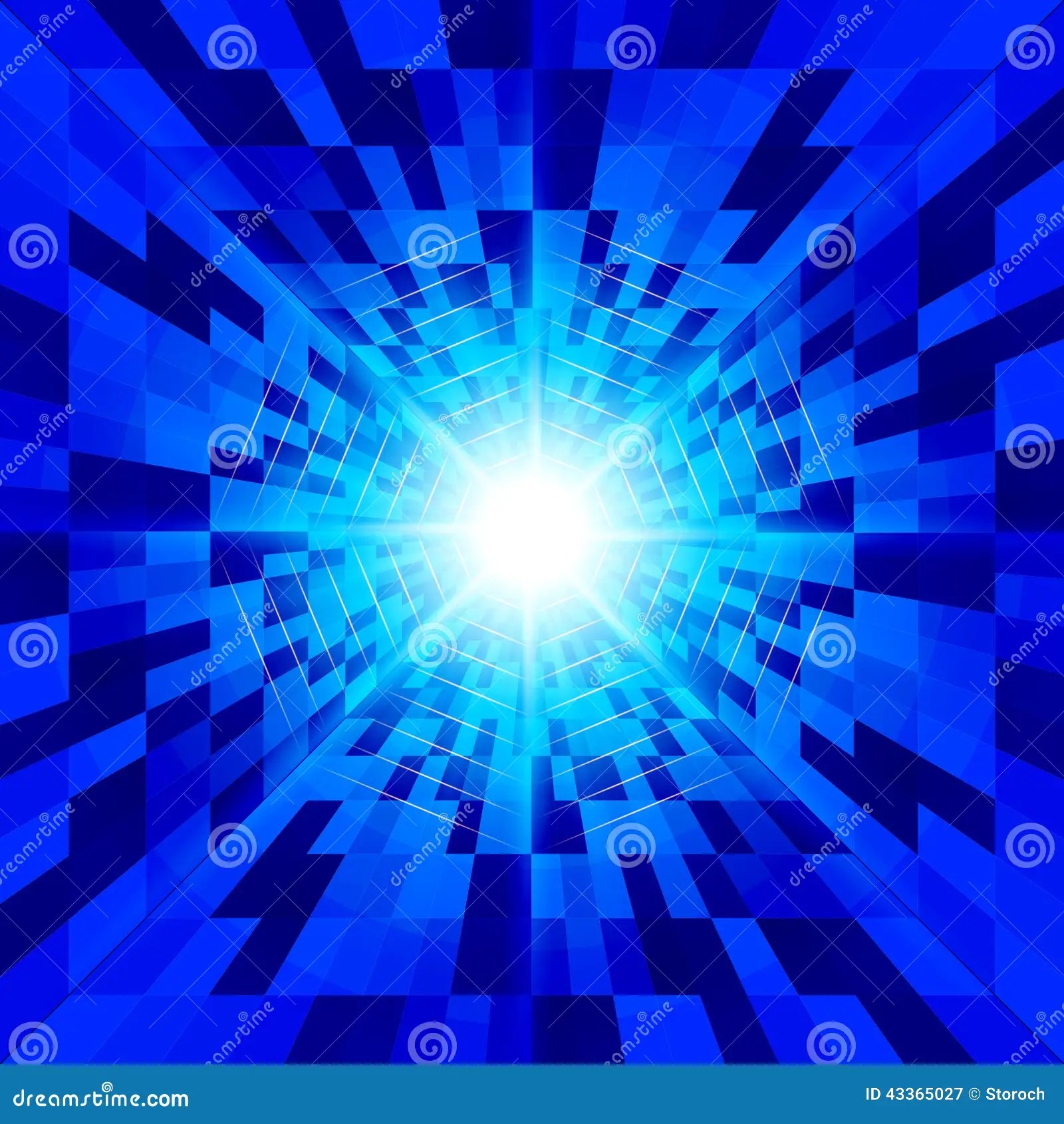 Abstract Virtual Space Background. Stock Vector Illustration of
