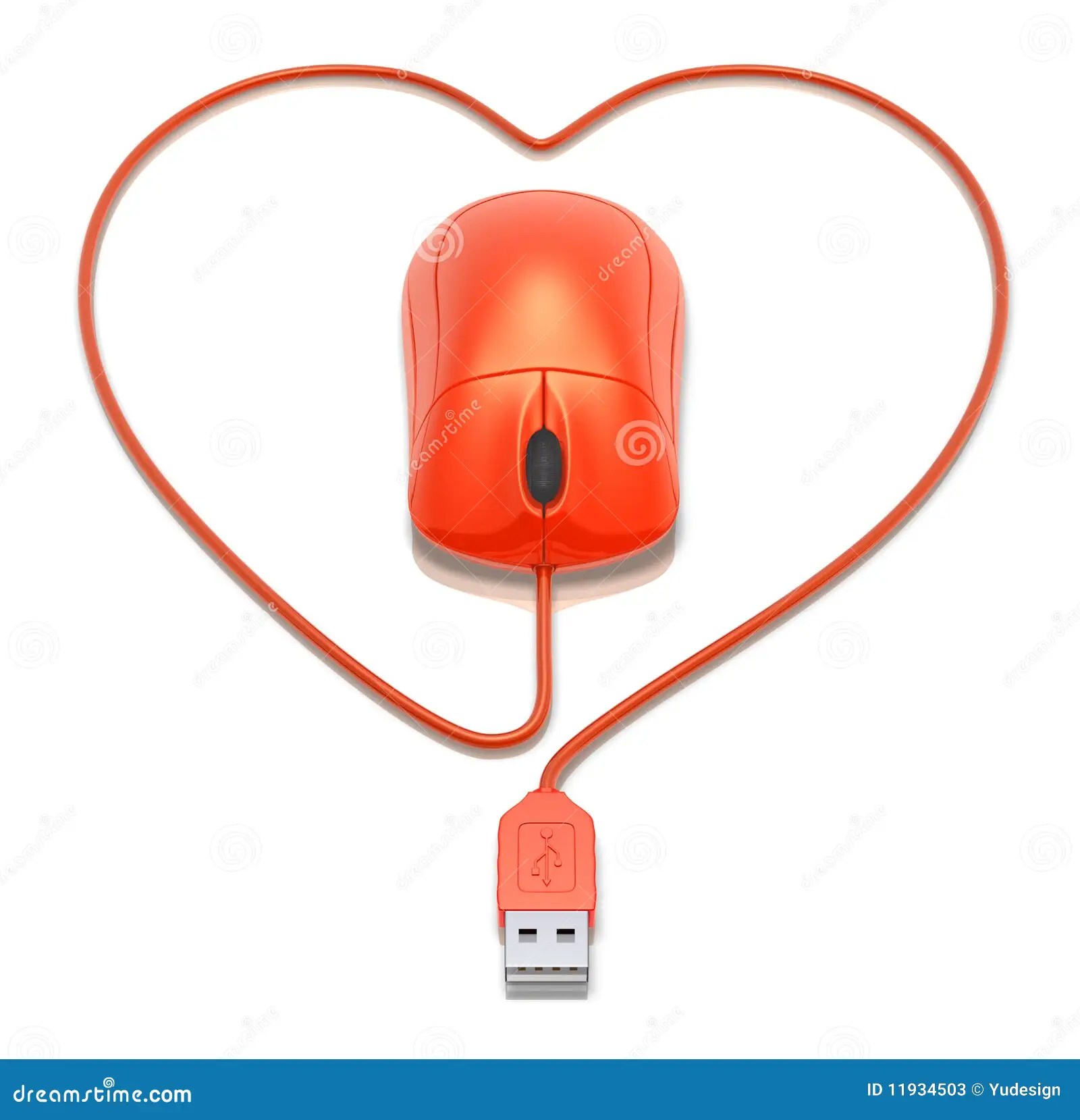 Amore virtuale illustrazione di stock. Illustrazione di passione 11934503