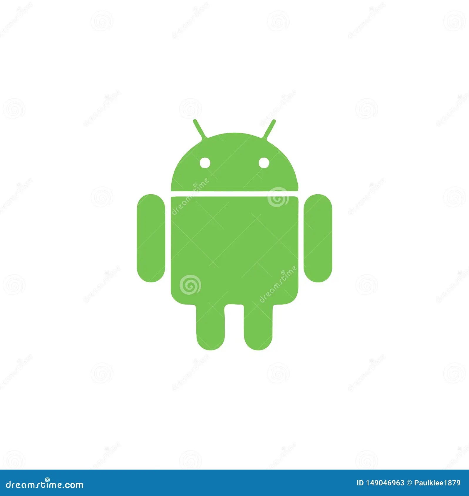 Android Logo Vector Illustration on White Background Editorial Stock Photo Illustration of