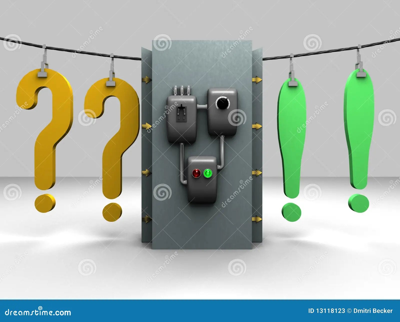 Answer Machine stock illustration. Illustration of progress 13118123