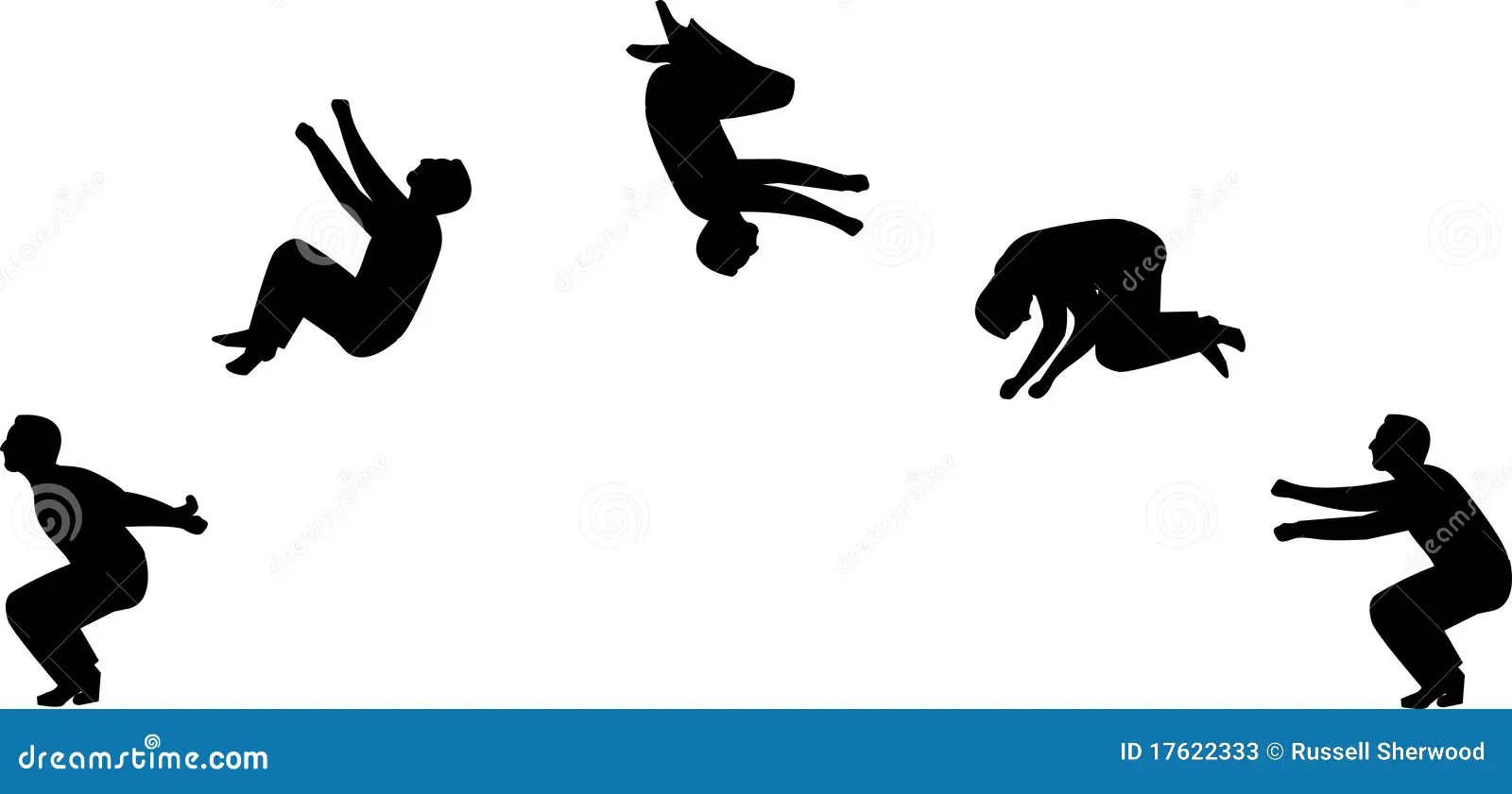 Backflip stock vector. Illustration of active, athletic 17622333