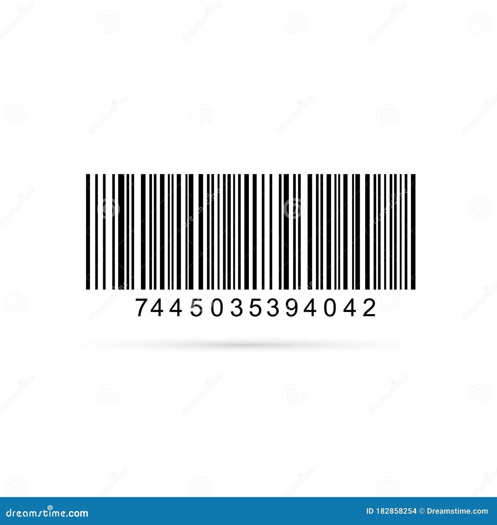 QR codes, barcodes. stock vector. Illustration of concept 182858254