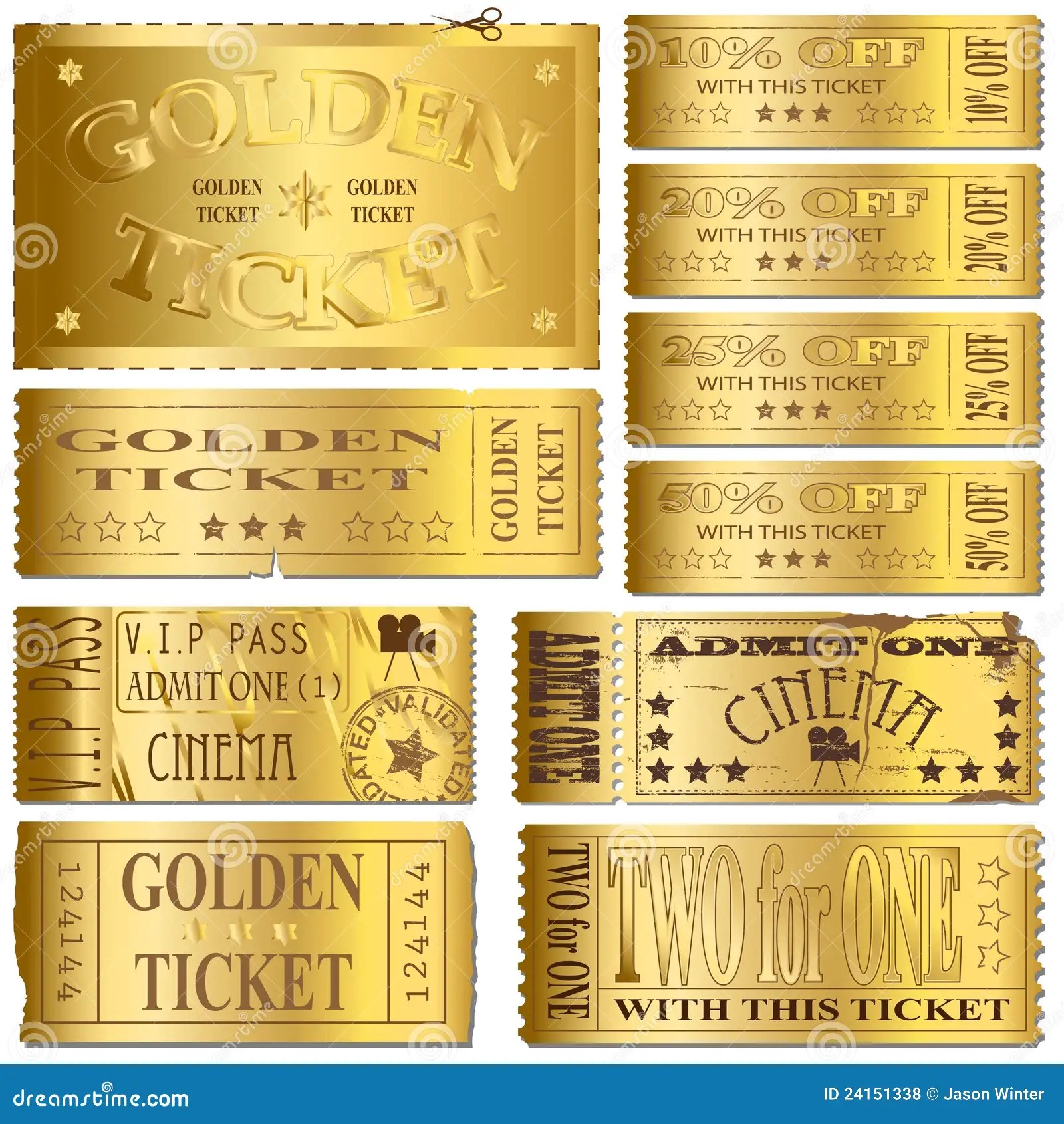 Billets d'or illustration de vecteur. Illustration du cher 24151338