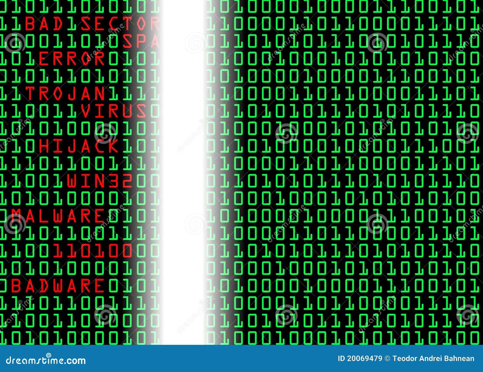 Binary Code stock illustration. Illustration of repair 20069479
