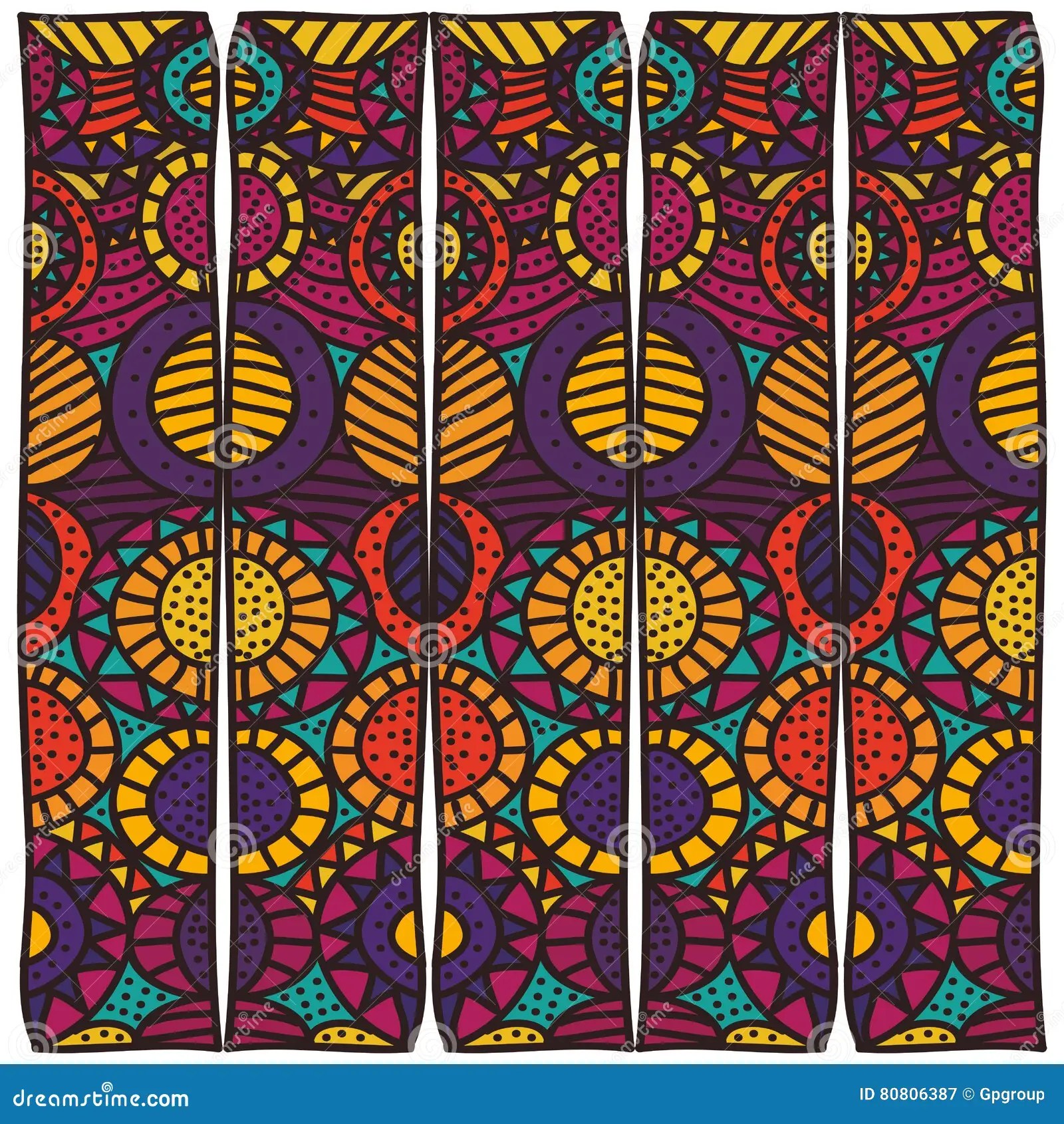 Bohemian Or Boho Pattern Icon Image Stock Vector Illustration of