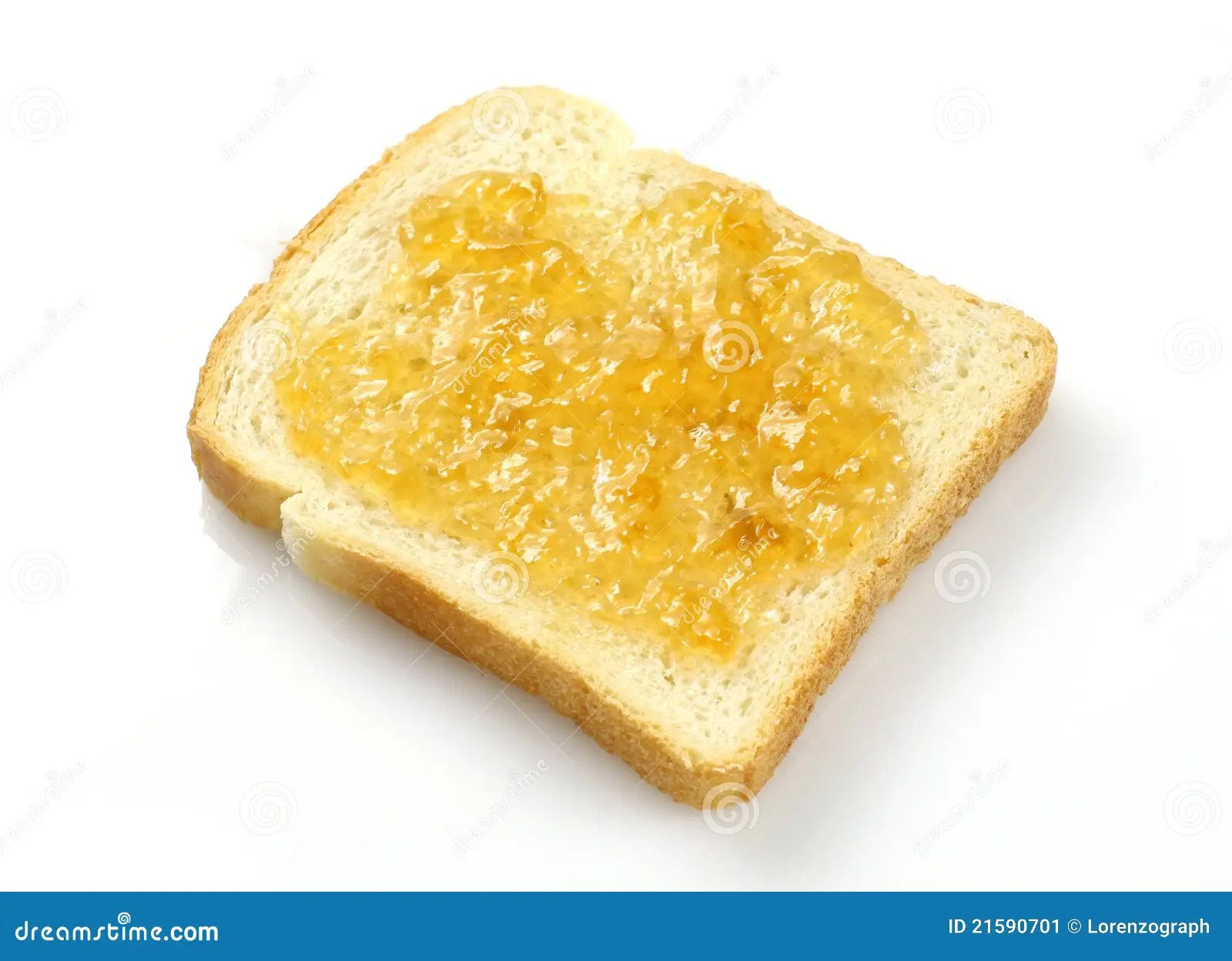 Bread with jam stock image. Image of morning, fruit, dish 21590701
