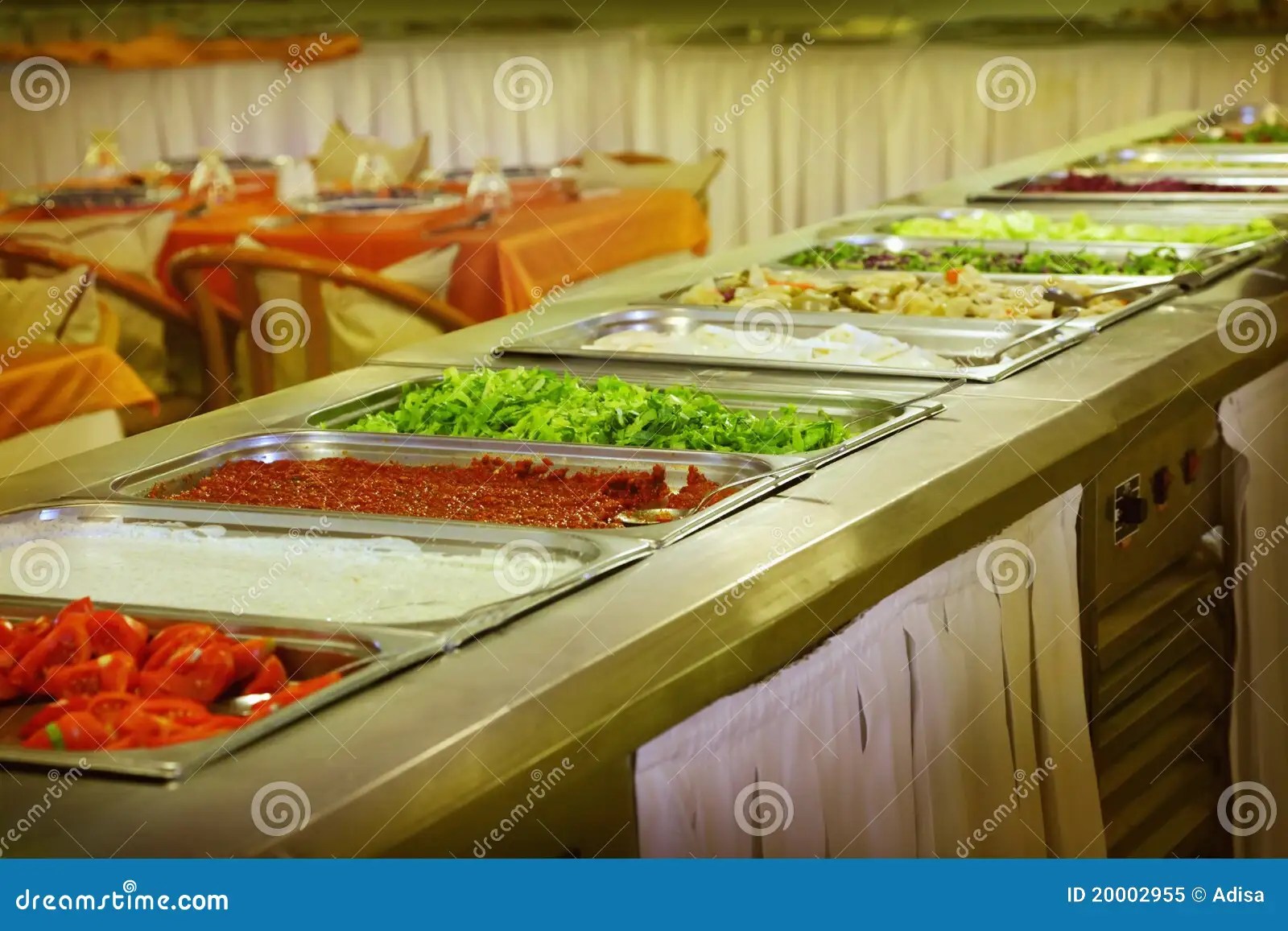 Buffet trays stock image. Image of close, eating, closeup 20002955