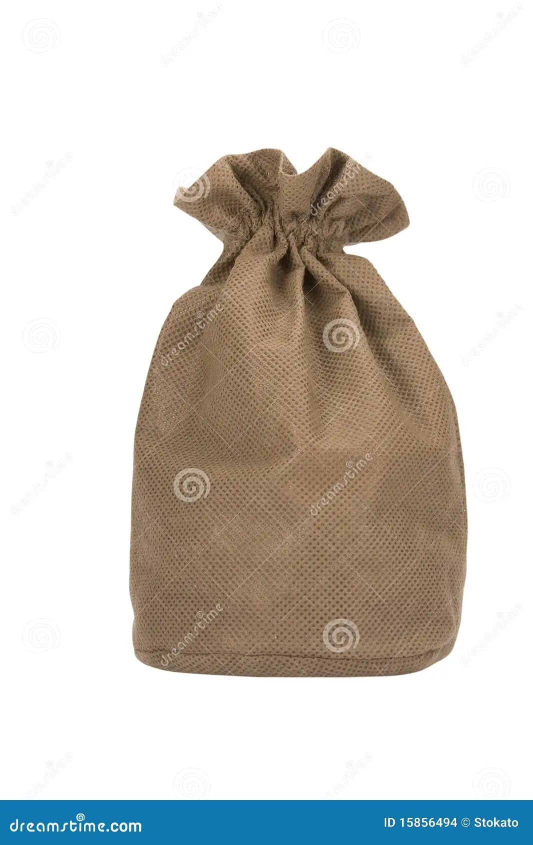 Burlap sack stock photo. Image of full, pouch, white 15856494