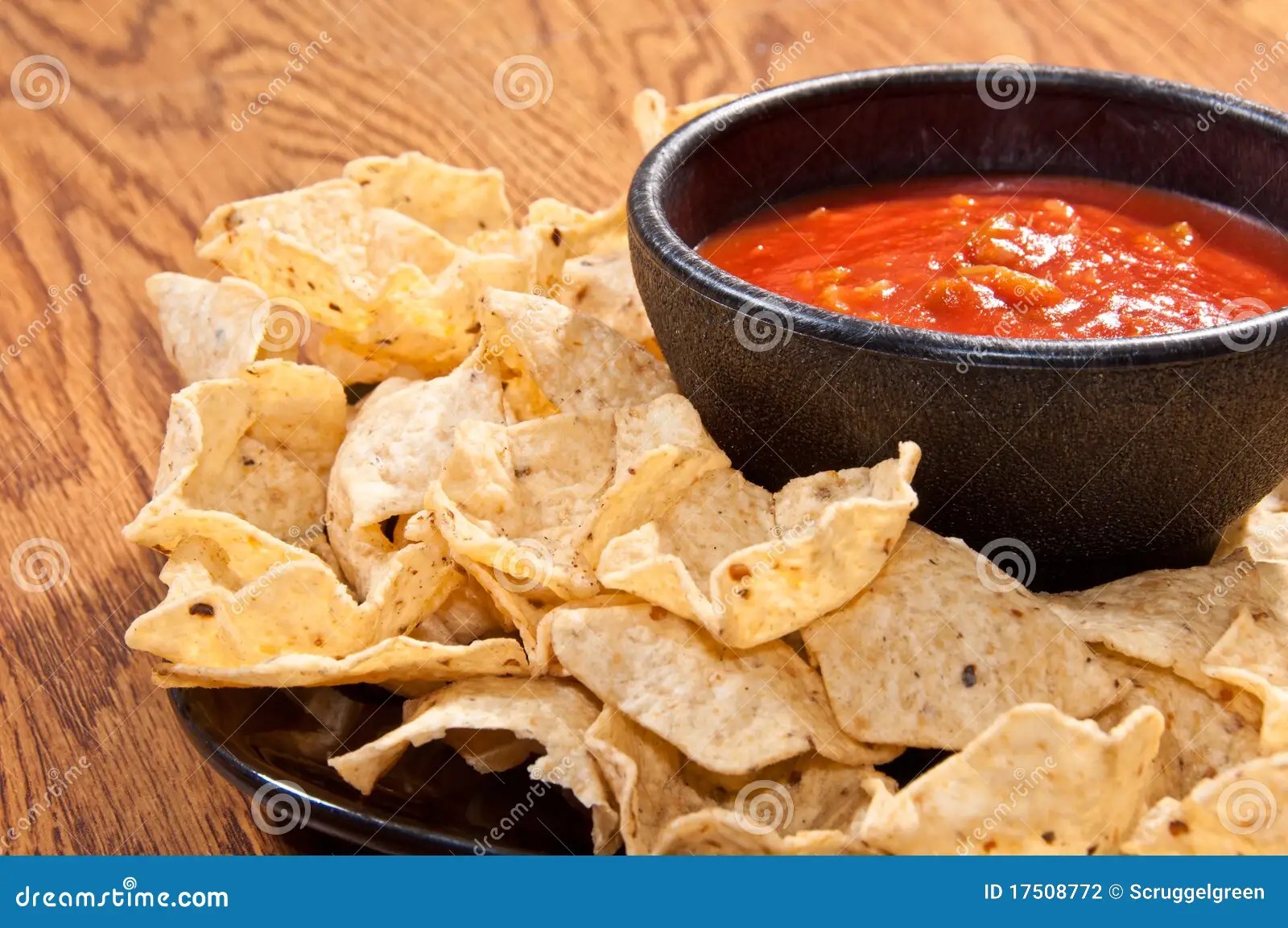 Chips and Salsa stock photo. Image of plate, mexican 17508772
