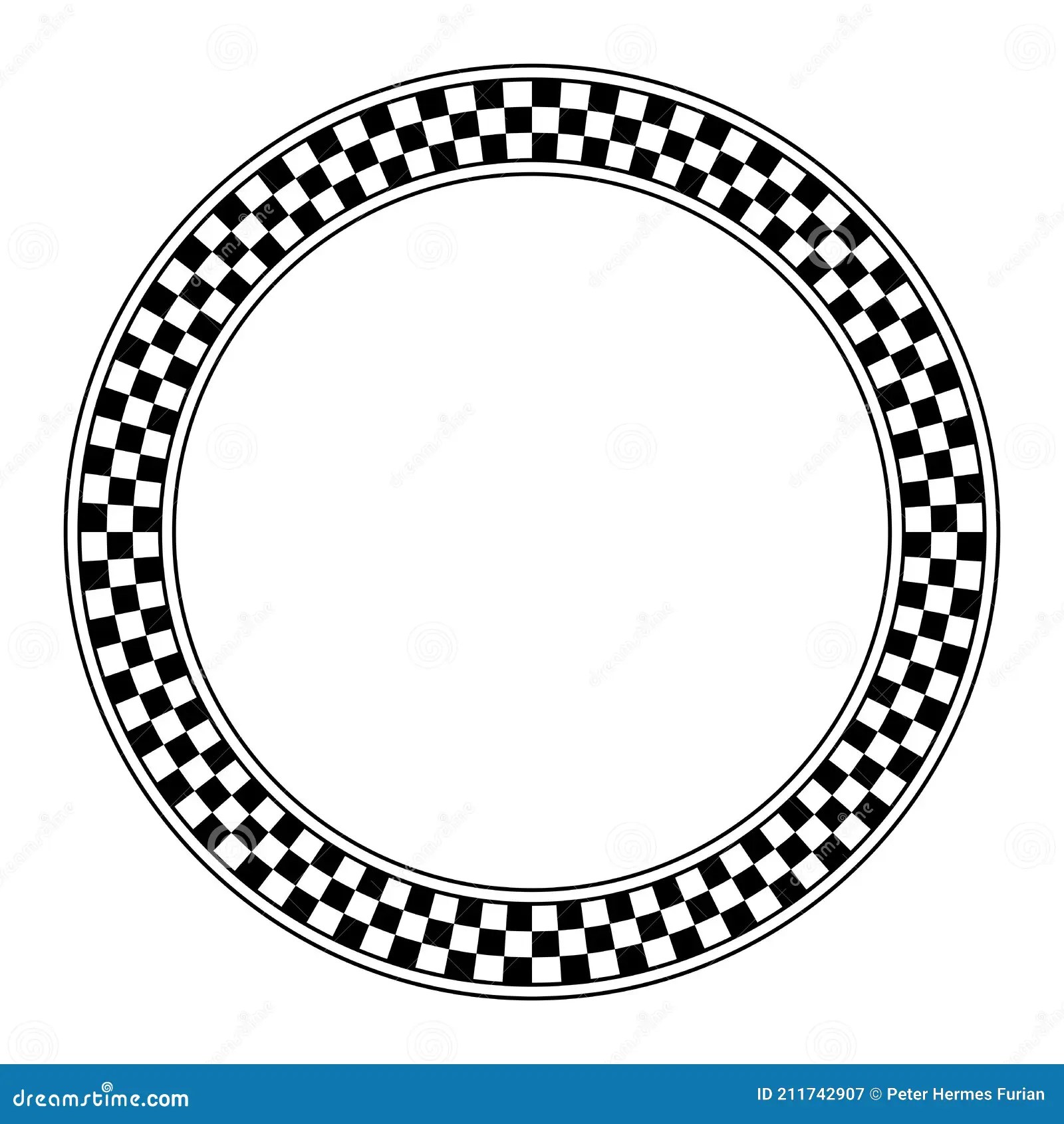 Black White Checkered Border Stock Illustrations 2,256 Black White Checkered Border Stock