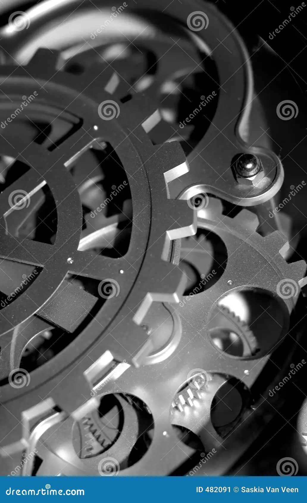 Clockwork stock image. Image of history, minute, hand, gold 482091