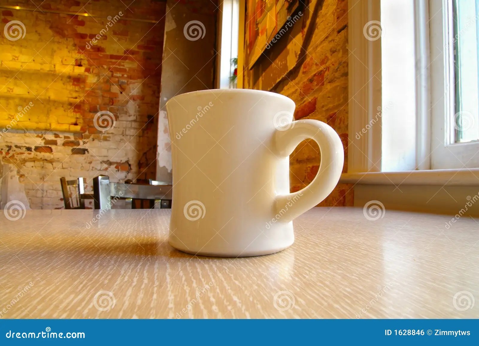 Coffee Mug And Table Royalty Free Stock Image Image 1628846