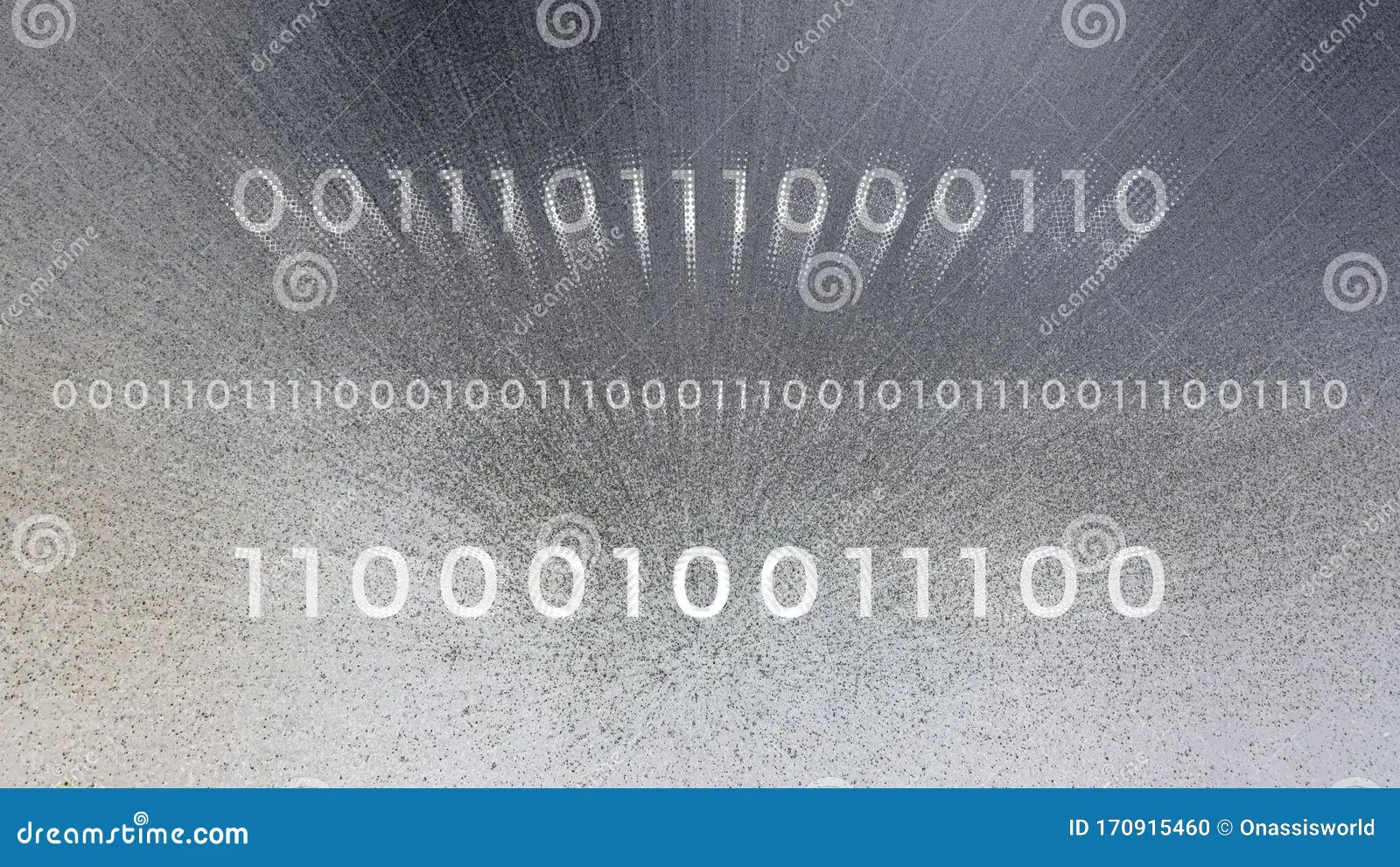 001 Computer Machine Language Programming Digits Stock Photo Image of