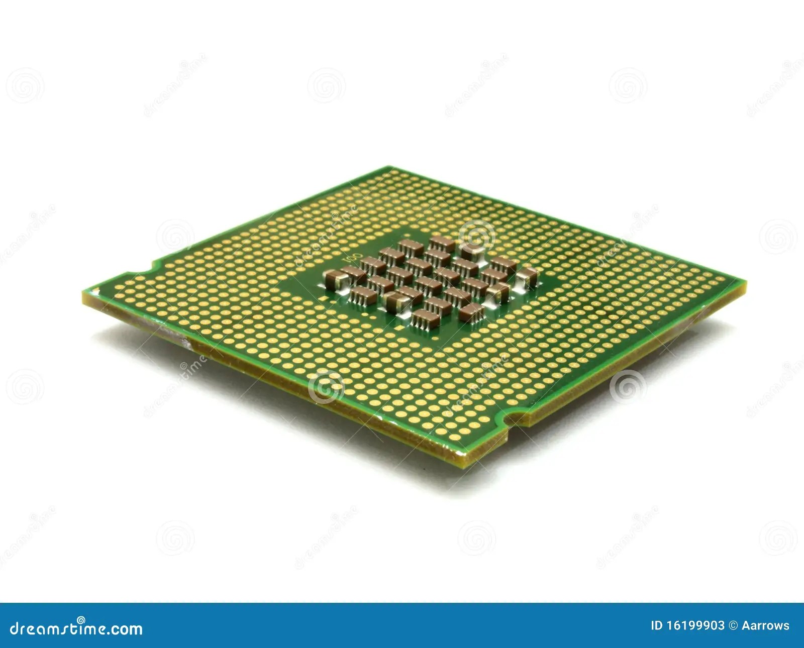 Computer micro processor stock image. Image of motherboard 16199903