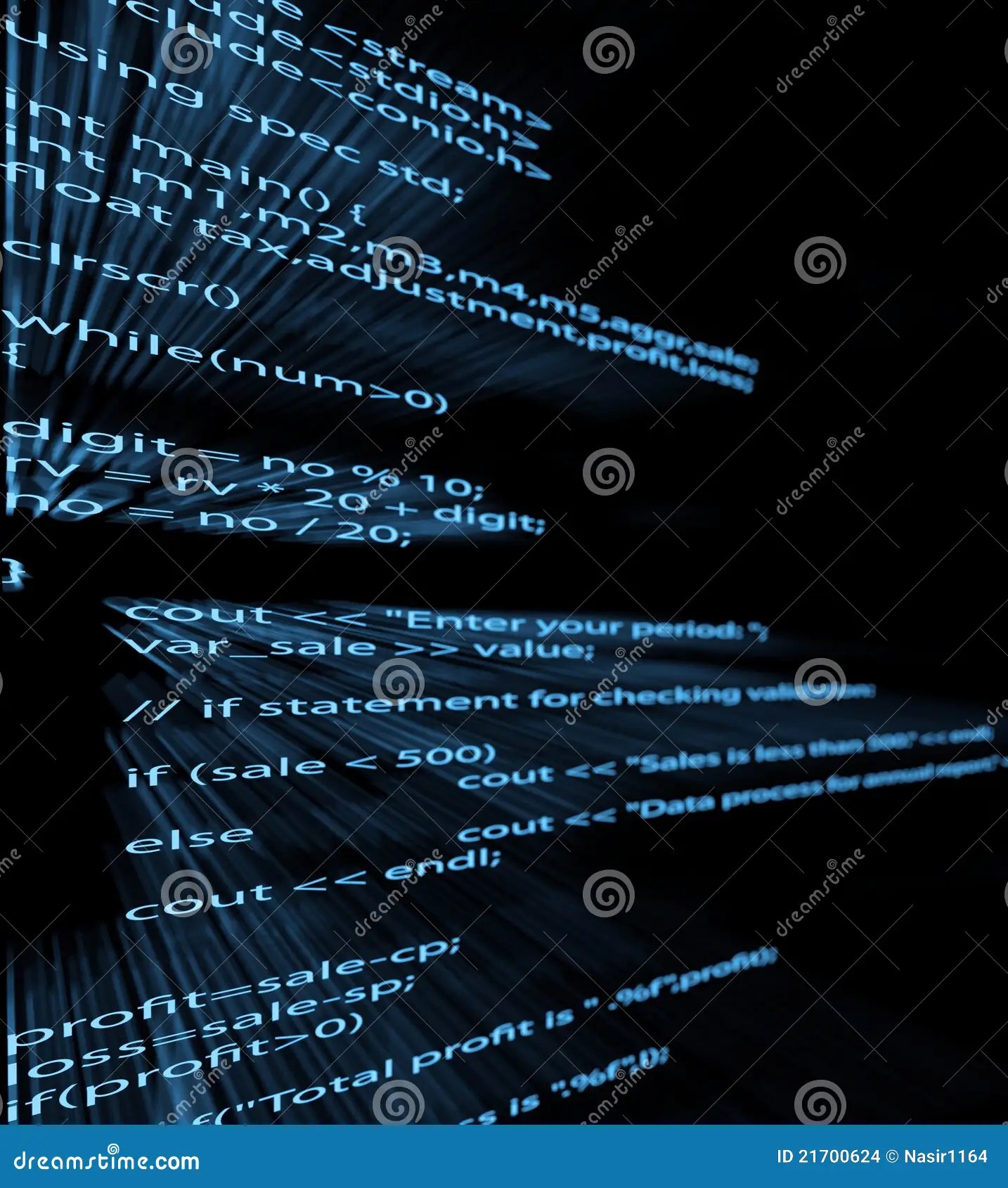 Computer Program Code Stock Images Image 21700624