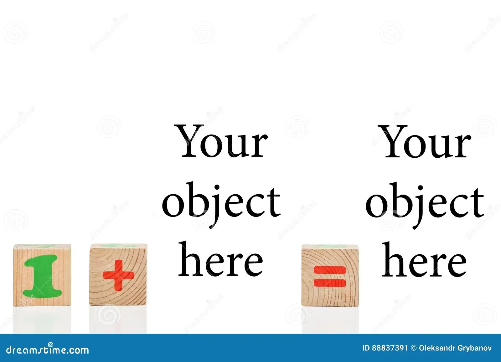 Conceptual Math on a White Background Stock Image Image of place, games 88837391