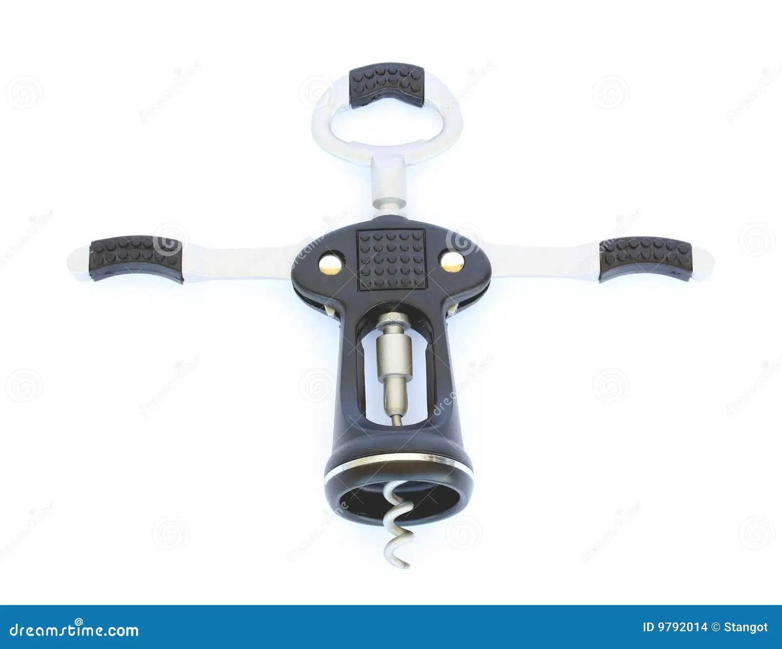 Corkscrew stock photo. Image of abstract, social, white 9792014