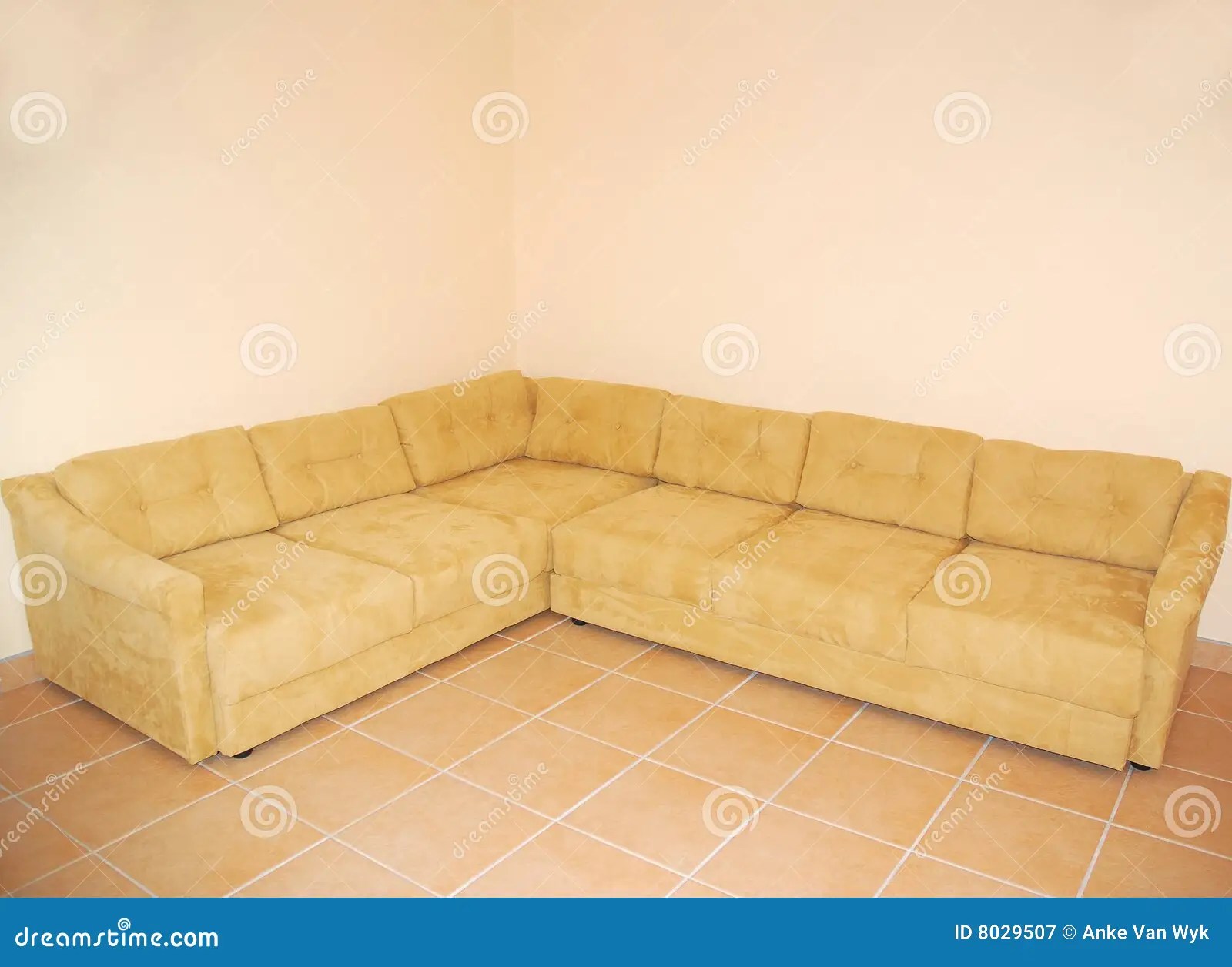 Couch in empty room stock image. Image of architectural 8029507