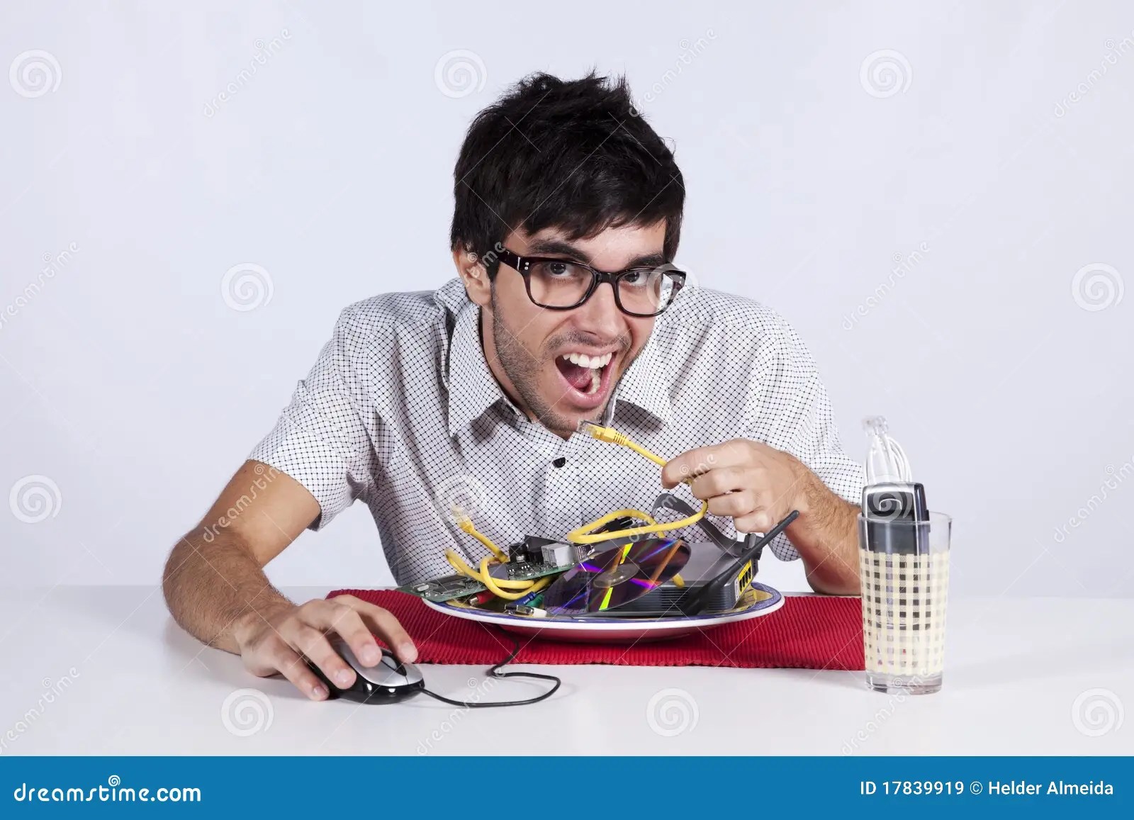 Crazy About Technology Royalty Free Stock Images Image 17839919