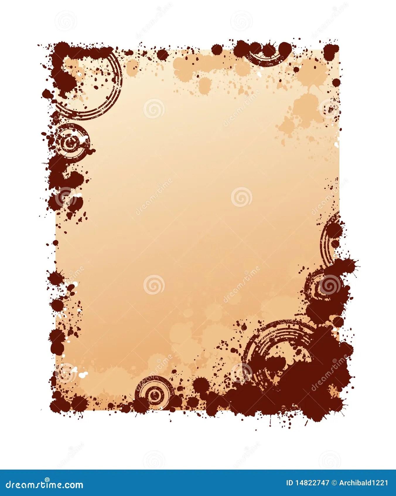 Creative frames stock vector. Illustration of round, splatter 14822747