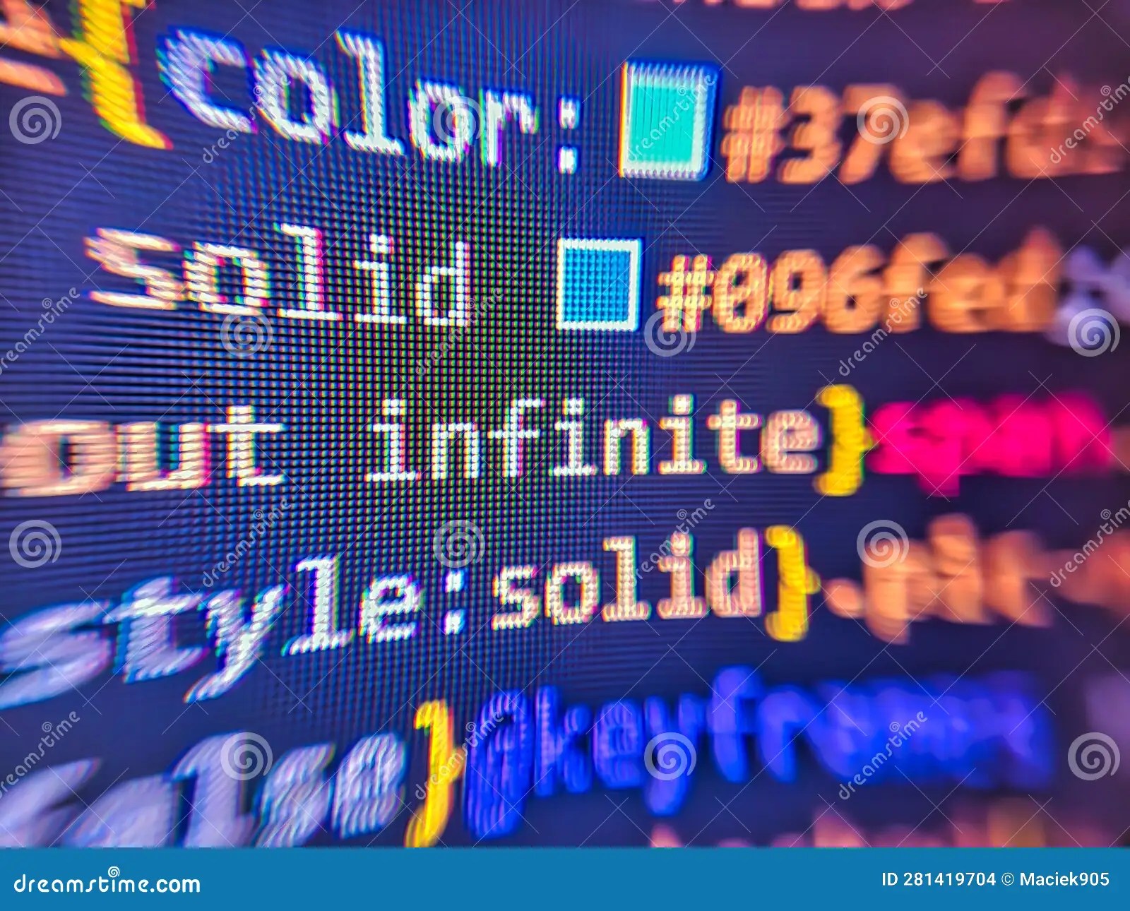 CSS, JavaScript and HTML Usage.  Design Business Working Time. it