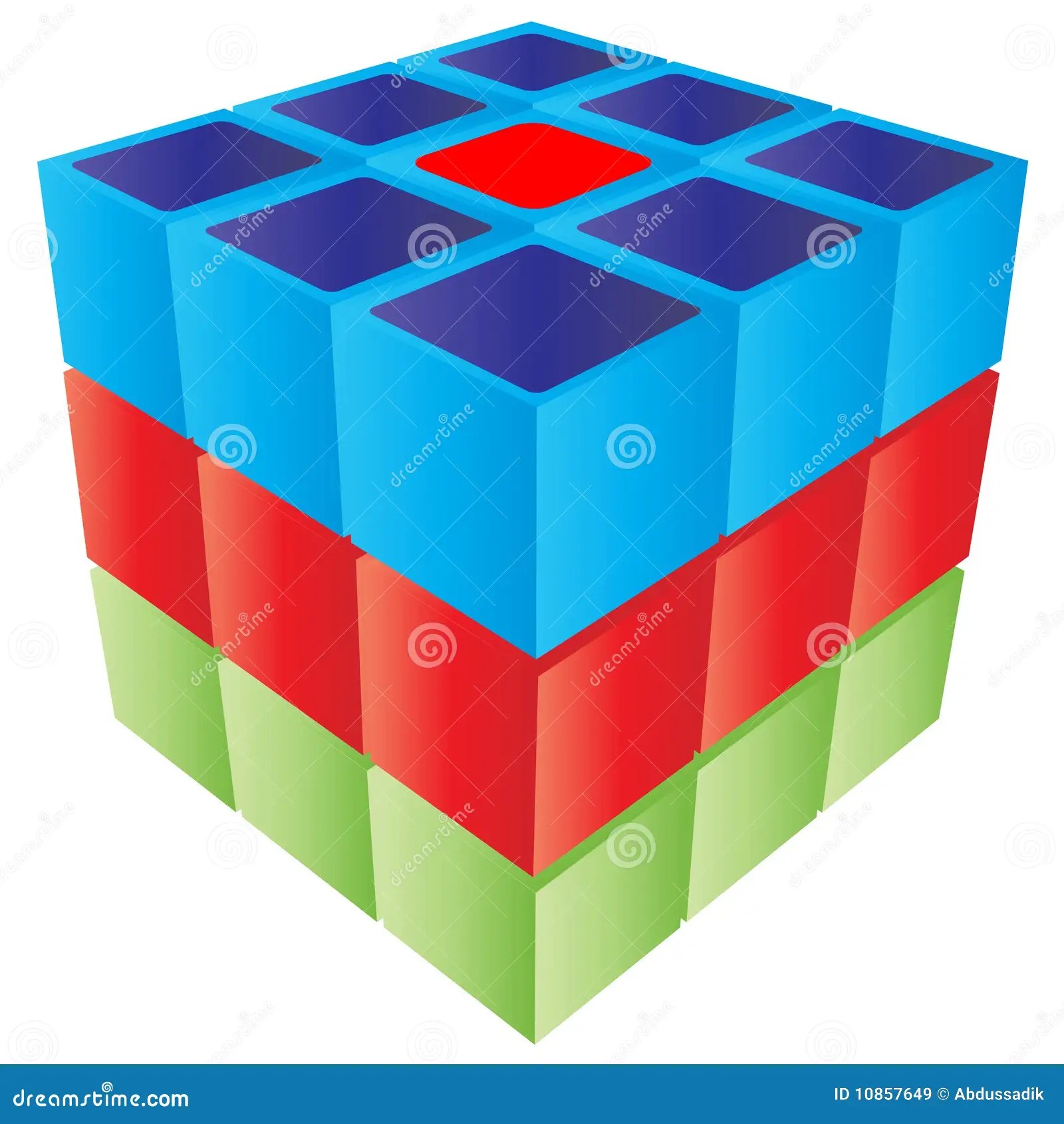 Cube Shape Royalty Free Stock Images Image 10857649