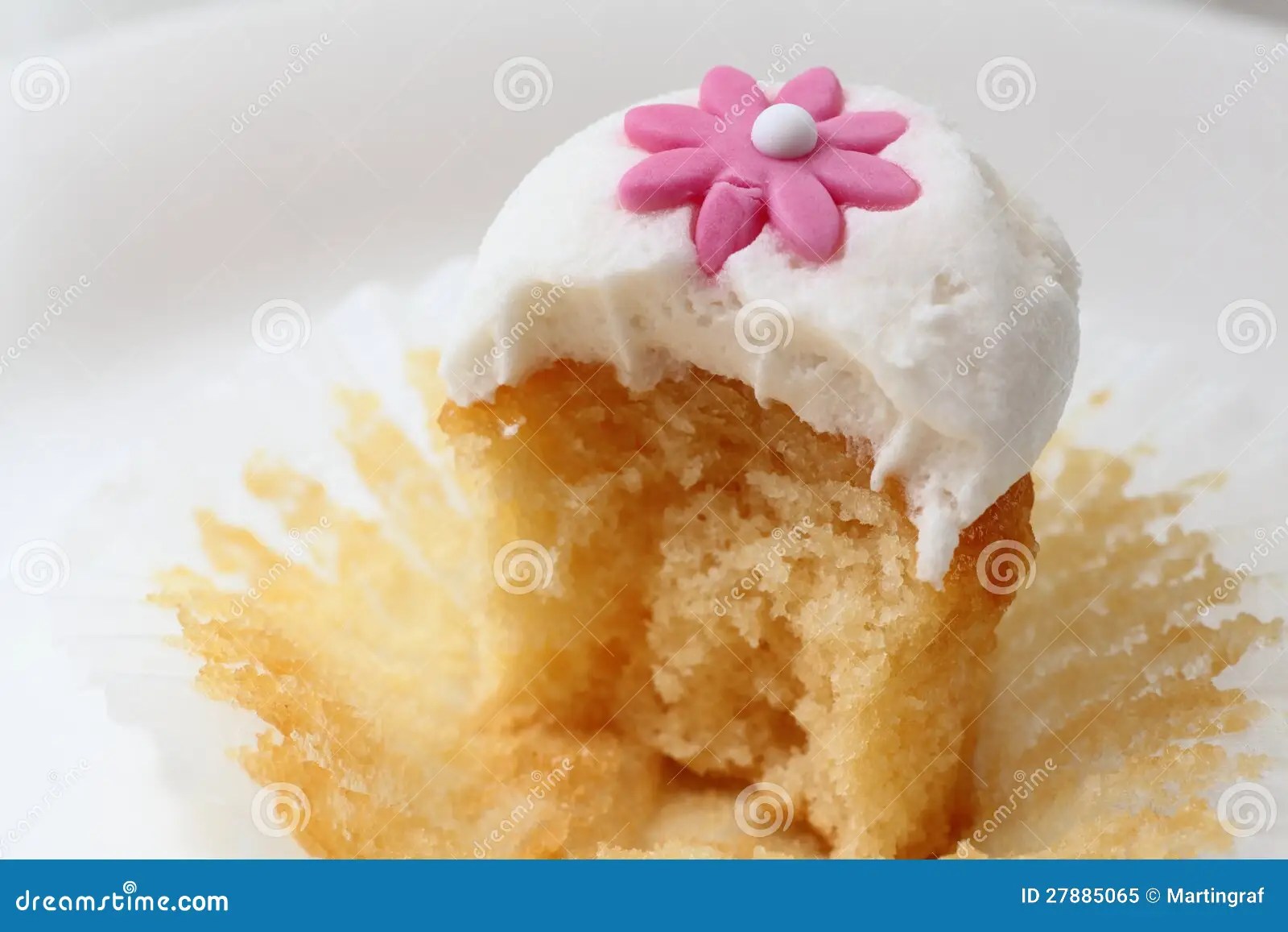 Cupcake Bite Royalty Free Stock Photo Image 27885065