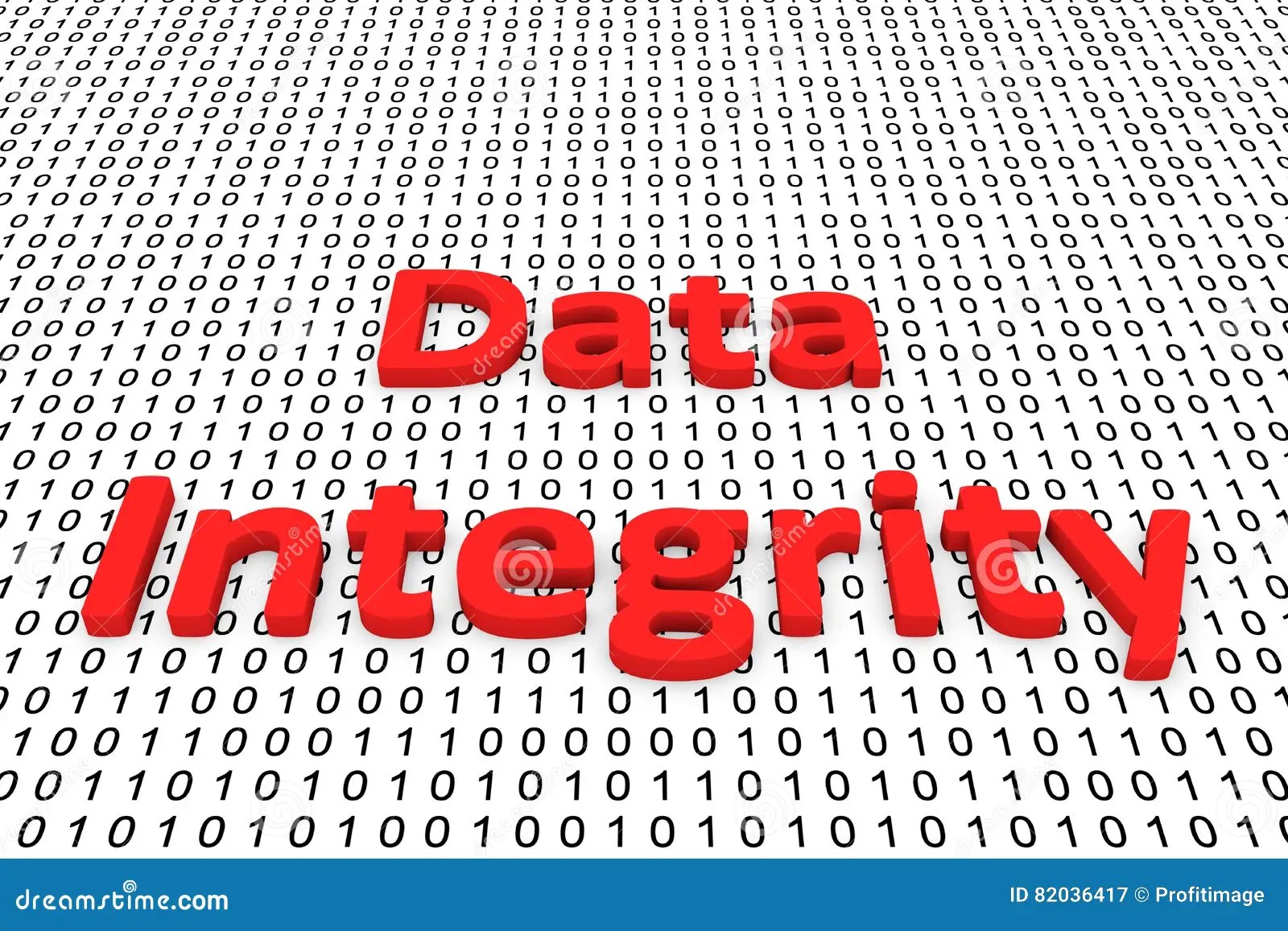 Data integrity stock illustration. Illustration of technology 82036417