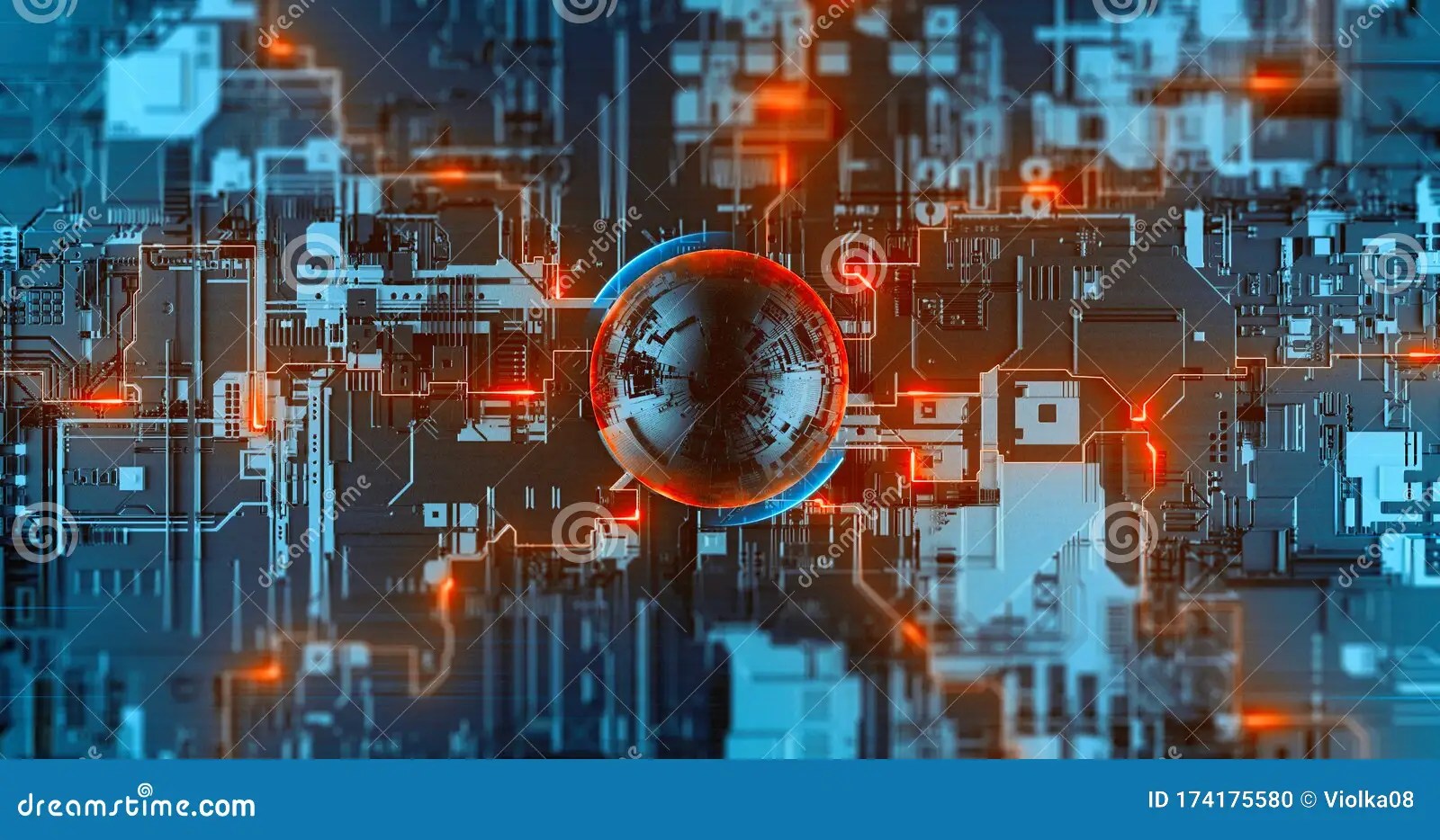 Digital Nanotechnology, Neural Network, Futuristic