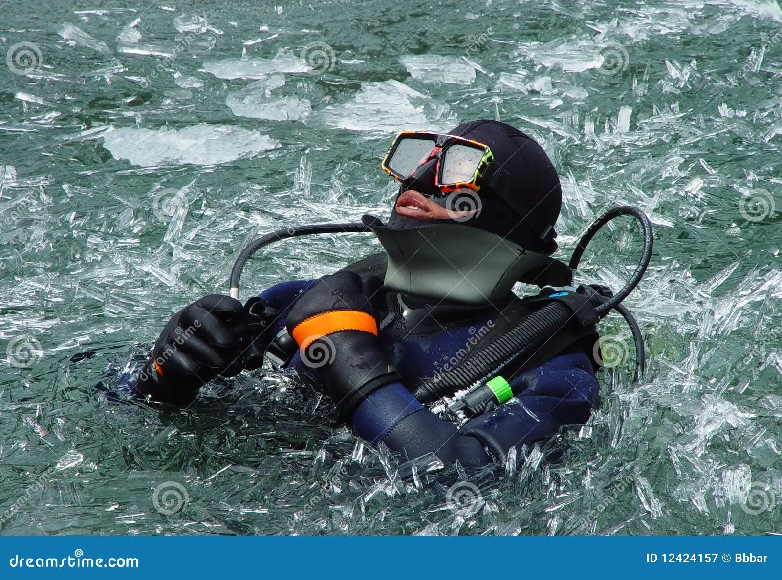 Scuba diving stock image. Image of active, glassware 12424157