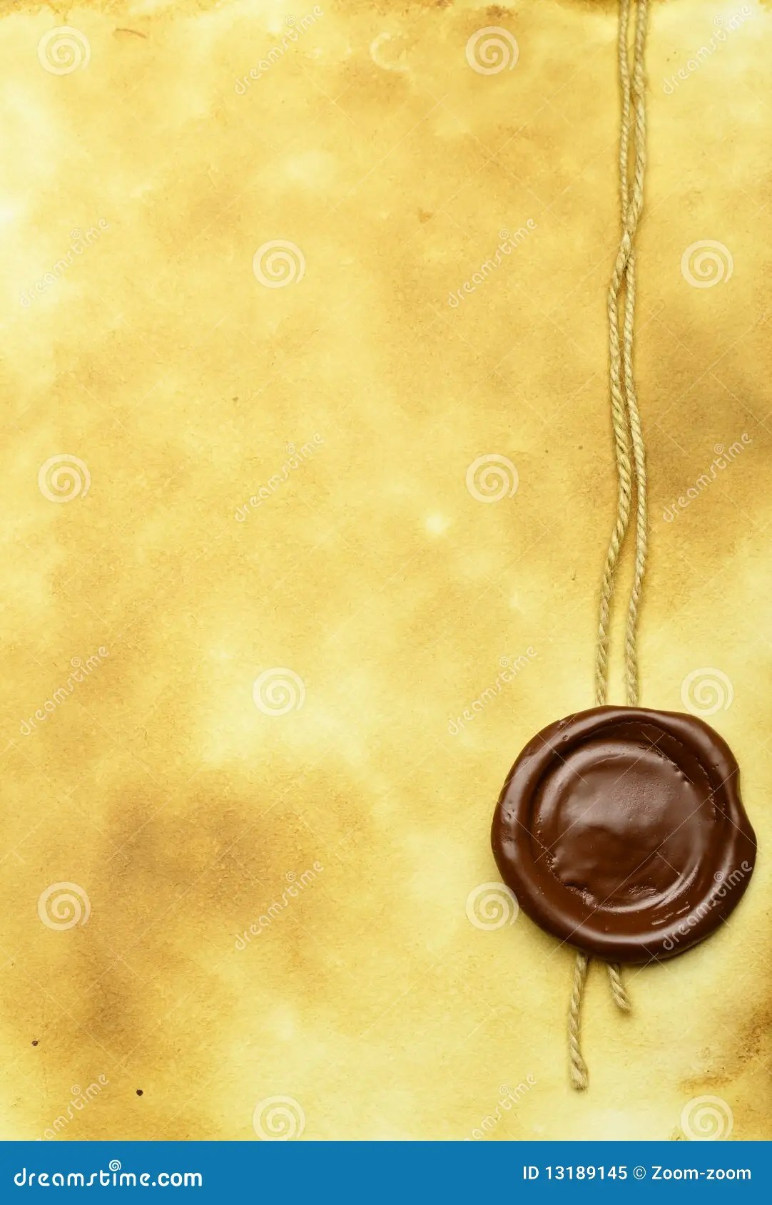 Document stock image. Image of order, parchment, diploma 13189145