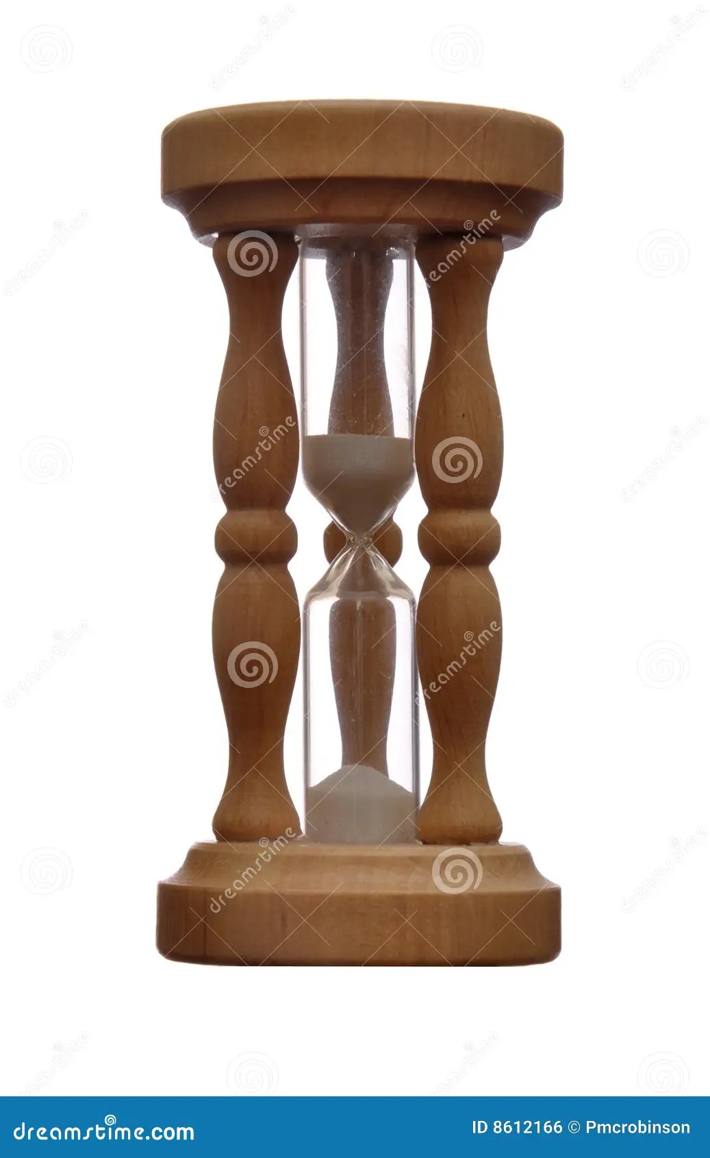 Egg timer half time stock photo. Image of measure, wood 8612166