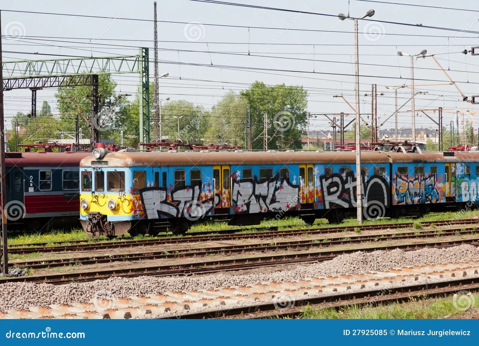 Electric Multiple Unit Train Stock Image Image of long, platform