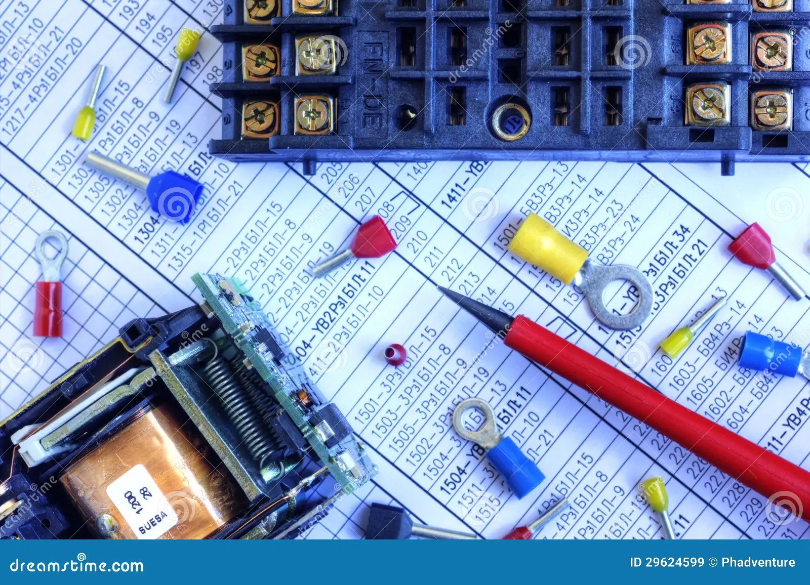 Electrical Components Royalty Free Stock Images Image 29624599