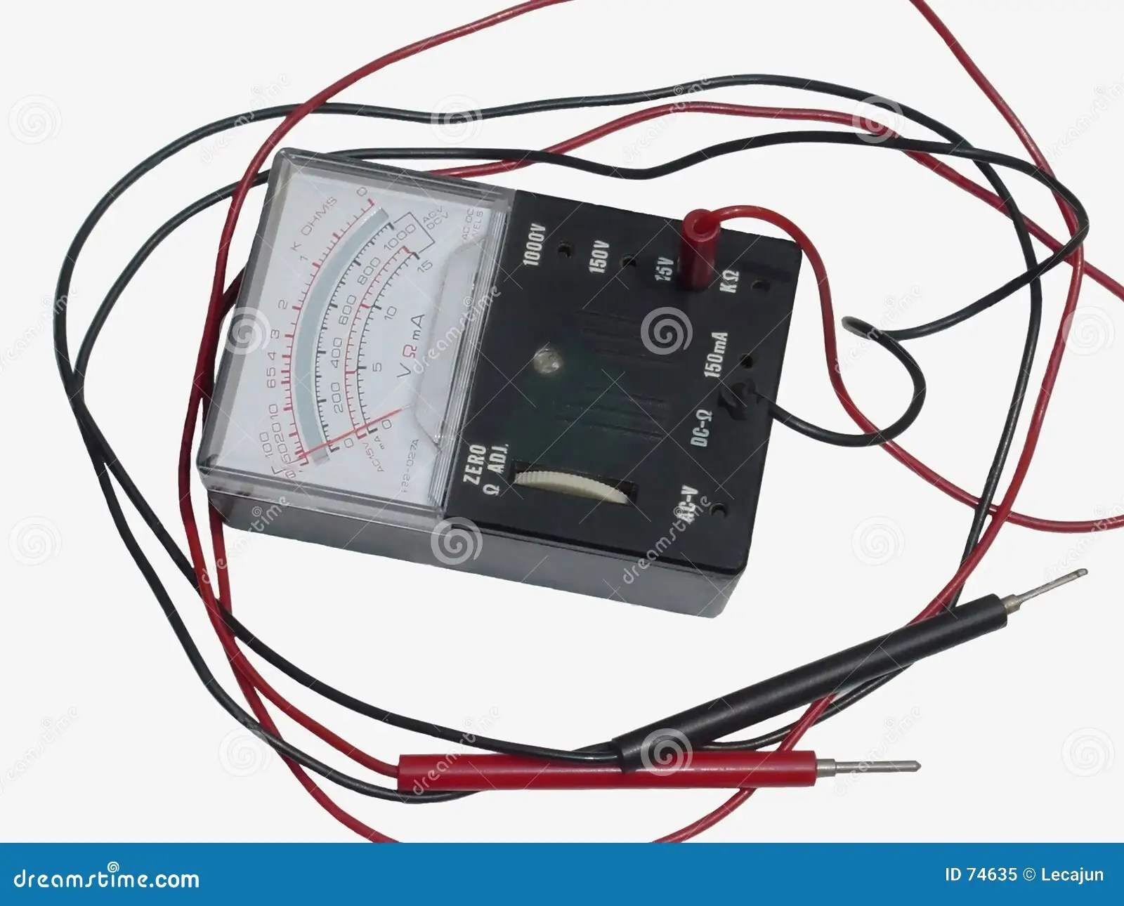 Electrical Tester stock image. Image of testers, wire, watts 74635