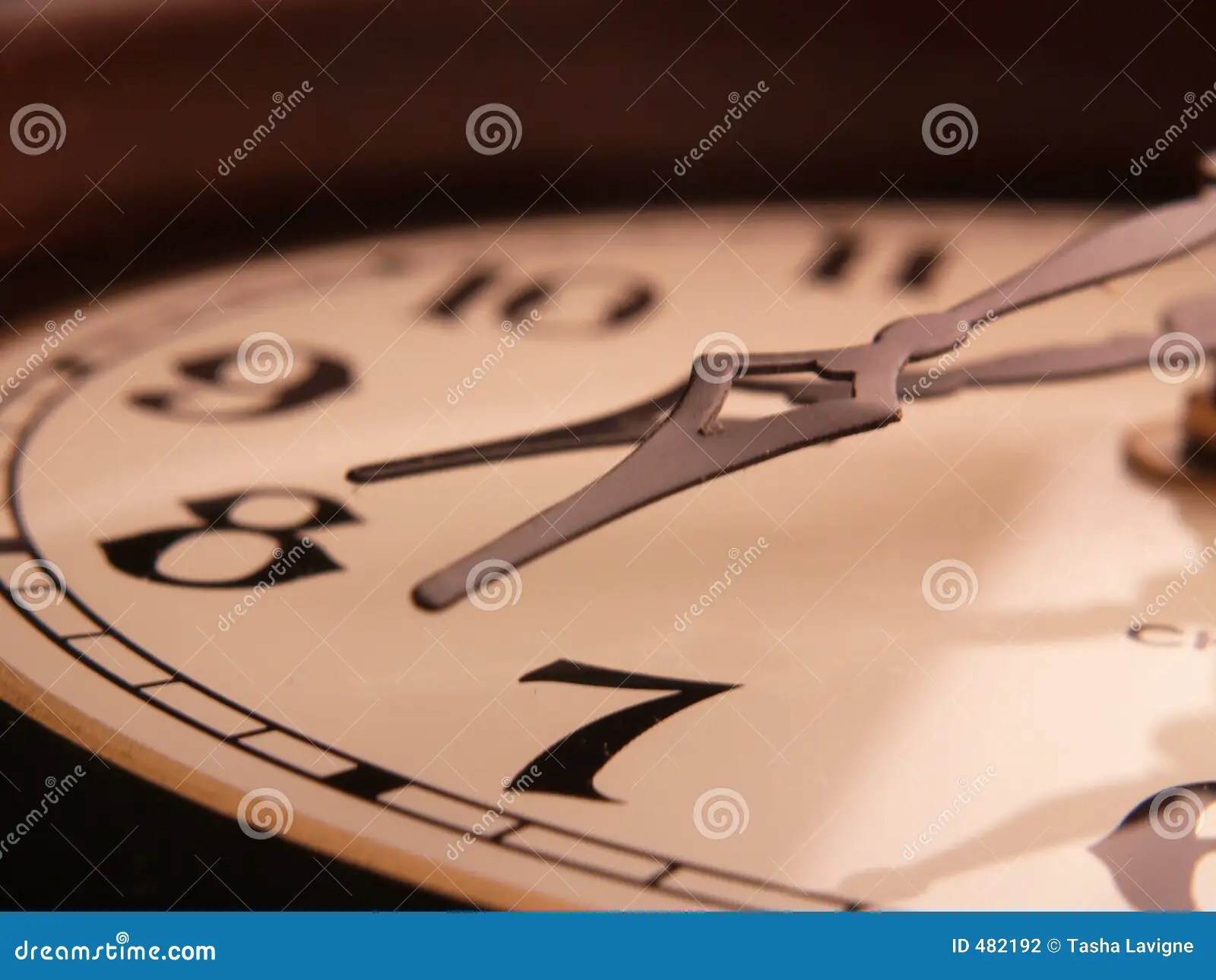 Fallen clock stock photo. Image of black, minute, round 482192