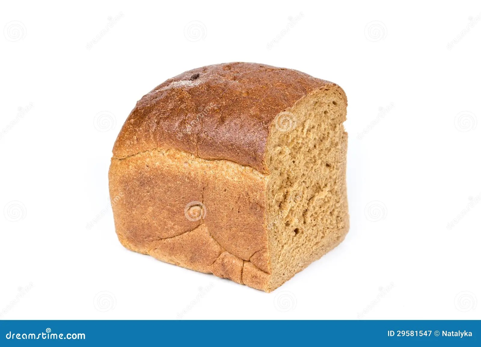 Half A Loaf Of Rye Bread Royalty Free Stock Photography